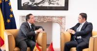 Morocco reaffirms to Albares its full cooperation for the rapid return of migrants in Ceuta