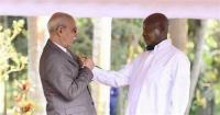 President Brahim Ghali informs Ugandan President of SADR’s acceptance of membership in African Peer Review Mechanism
