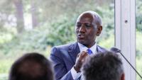 Kenya’s president shows up for Atlanta Dream game to surprise a player