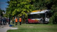 16 hospitalized, some in critical condition, after stolen car hits MTA bus, Baltimore Police say