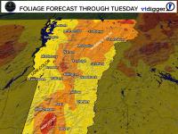Cold September nights have Vermont’s foliage heating up