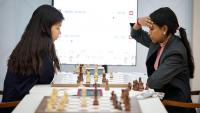 Chess Olympiad: Savitha saves the day for Indian women; open team held