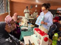 Montgomery Co. nonprofit delivers hundreds of reusable menstrual pads to girls in Comoros