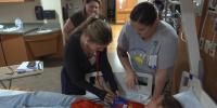 Students try health care careers at Finley Hospital amid worker shortage