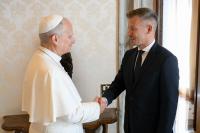 Magyar meets Pope Leo XIV in Rome