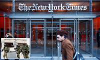 New York Times sued by its own shareholders over 'anti-Israel bias' in 'materially false' reporting