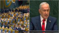 Several delegates walk out as Netanyahu starts speech at UNGA, Israeli PM calls them 'moral cowards' | VIDEO