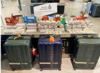 44 kg of hash, 13 kg of cocaine destined for Sri Lanka seized