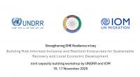 Workshop: Strengthening SME resilience in Iraq