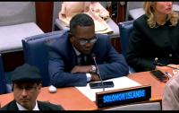 Minister Ghemu calls for urgent global action on sea-level rise