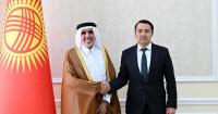 Kyrgyz speaker and Qatari ambassador discuss cooperation development