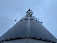 Solar sleeves turn telecommunications towers into renewable power generators