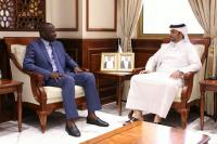 Minister of Municipality meets Ambassador of Senegal
