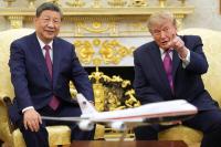 Trump, Xi silent on whether Taiwan came up in White House talks