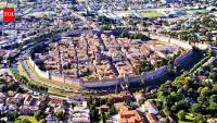 An Italian town is rebuilding its school with 70% of the old building's demolition waste