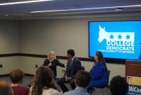 Khanna, Dingell and Rheingans make case for universal healthcare at campus town hall