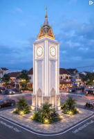 Thakhek Begins Construction of 2.5 Billion Kip Clock Tower