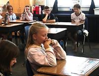 Idaho’s new law calling for a minute of quiet time becomes part of students' daily routine