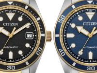 Citizen debuts new compact automatic watches in two-tone stainless-steel, sporting Caliber 8210