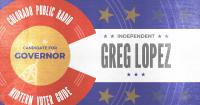 Colorado Gubernatorial Candidate: Unaffiliated Greg Lopez