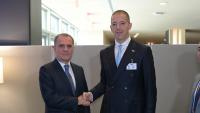 Đurić Confers with Azerbaijan’s Foreign Minister