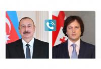 President Ilham Aliyev makes phone call to Georgian PM