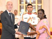 EU envoy Jean-Eric Paquet presents credentials to President Murmu, highlights strategic partnership with India