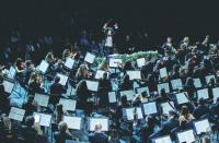 Turkmen musicians on the stage of the Tsinandali Classical Music Festival