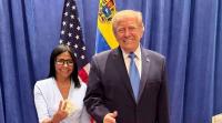 Trump meets Rodríguez near Maduro's prison as Venezuela's oil flows to US