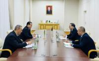 Azerbaijan's ambassador meets Turkmenistan parliament officials