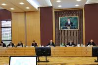 Meeting dedicated to the outcomes of the Halk Maslahaty Session held at the Ministry of Foreign Affairs of Turkmenistan