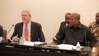 Mahama pushes new partnership with global philanthropy
