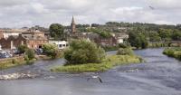 Walk along the banks and braes of the River Nith in Dumfries