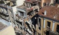 British family of four among at least six missing after huge explosion destroys building in Athens tourism hotspot