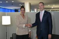 Đurić Confers with Benin’s Foreign Minister