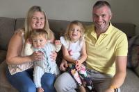 Christmas dinner brought comfort to Newtownards family during hospital stay