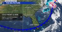 Cold front moves south as gorgeous weather moves in