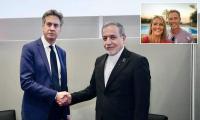 Ed Miliband condemned for shaking hands with Iran minister at 'propaganda win' UN meeting as British couple are 'held hostage'