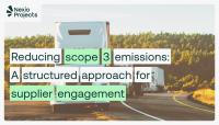 Reducing Scope 3 emissions: A structured approach for supplier engagement