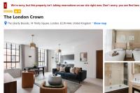 Booking.com sends tourists to ‘apartment’ in House of Commons for £81 per night