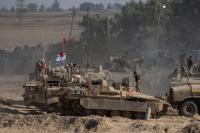 Israeli drone blast kills two soldiers in Gaza, wounds others
