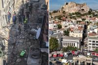 Explosion near Acropolis in Greece injures at least 2 people, collapses a building
