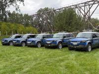 Moldova's Border Police receive six special vehicles on behalf of FRONTEX