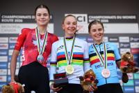 Slovenia’s Chladonova claims UCI women’s U23 road race