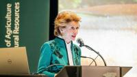 Former U.S. Sen. Debbie Stabenow pushes restoring SNAP programs at MSU event