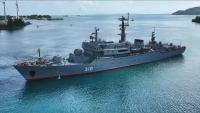 Russian Navy training ship Perekop calls at port of Seychelles capital