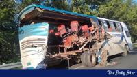 3 killed, 15 injured as two buses collide on Dhaka-Bhanga Expressway
