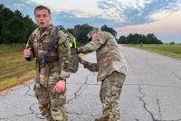 Kentucky Guardsman pushes limits, finishes first in 18.6-mile Norwegian Foot March