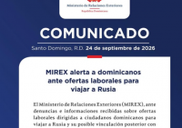 MIREX urges caution over job offers sending Dominicans to Russia