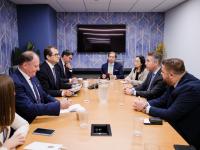 Moldovan PM, U.S. investors, companies discuss potential projects in Moldova